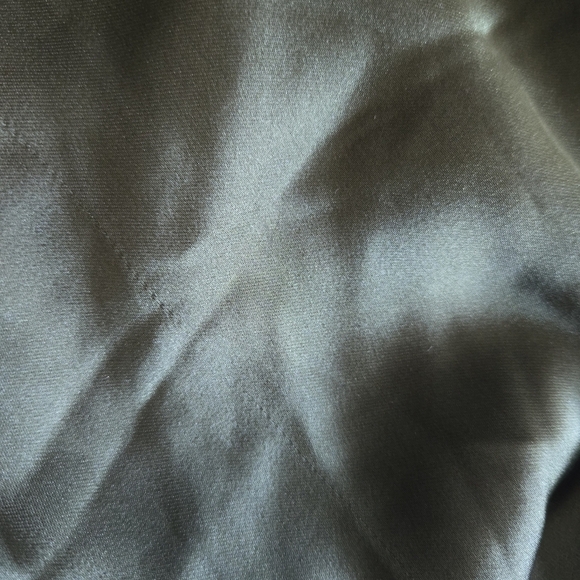 New Zara Satin Effect Jewel Straps Green Midi Dress NWT XS - Picture 17 of 17